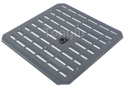 通风地板背部调风叶